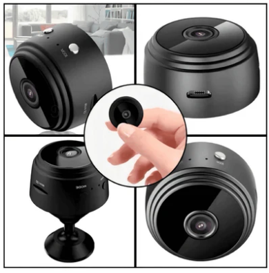 Mini Cámara Espía HD 1080p con WiFi – Seguridad Invisible en la Palma de tu Mano